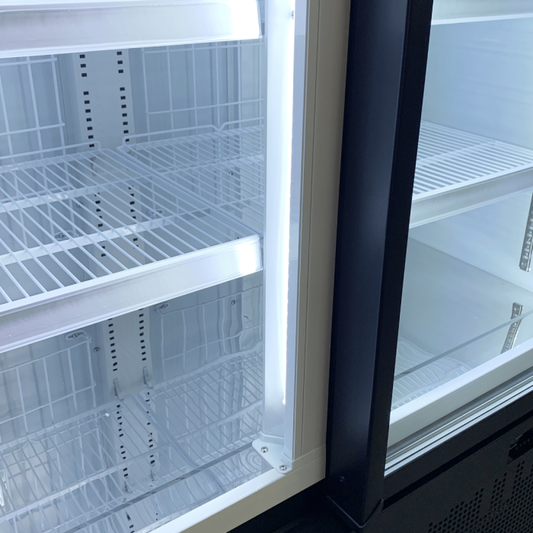 Thermaster Double Door Supermarket Fridge - LG-1000BGBM