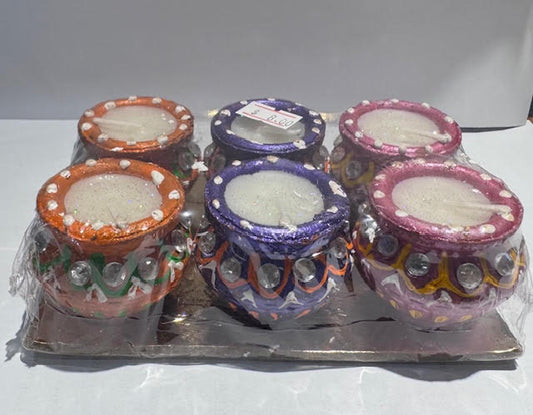 Matki Diya Set of 6