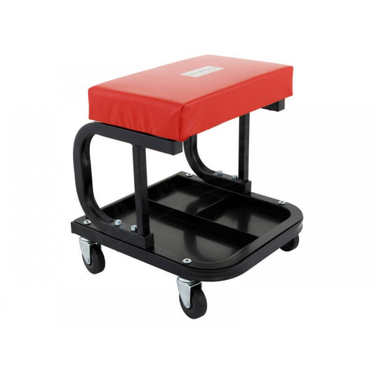Mechanics Tool Seat Mobile Workshop Padded Seat