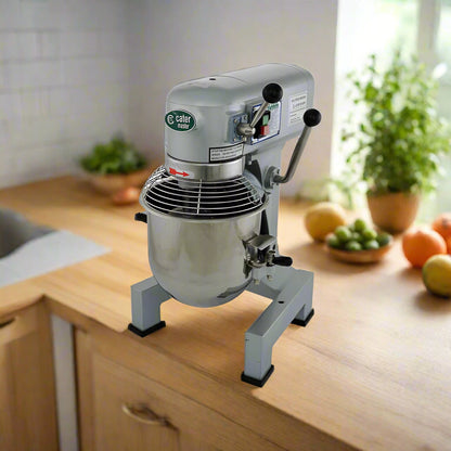 10L Commercial Dough Mixer 600W, 3 Speed Vertical Mixers