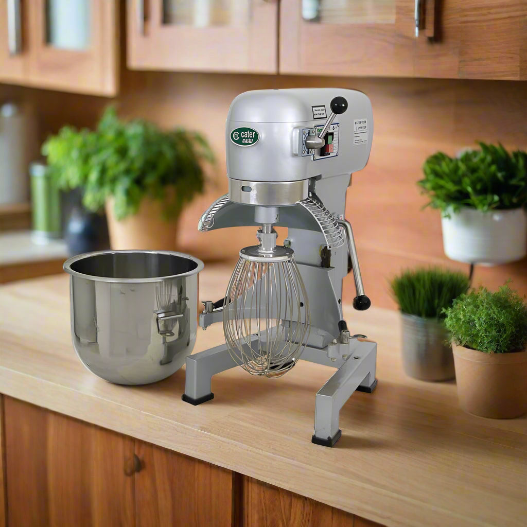 25L Commercial Dough Mixer 1.5kW, 3 Speed Vertical Mixers