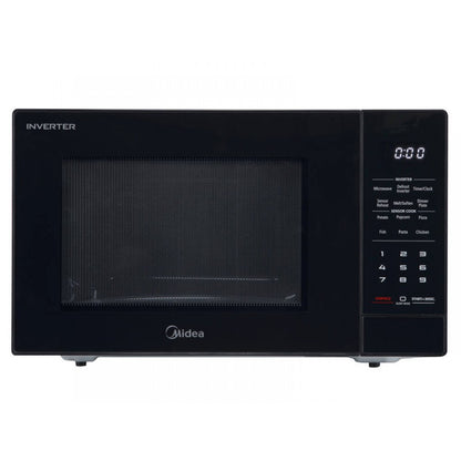 34L Inverter Microwave Oven - 8 Auto Menus - 1200W - Black - MIDEA