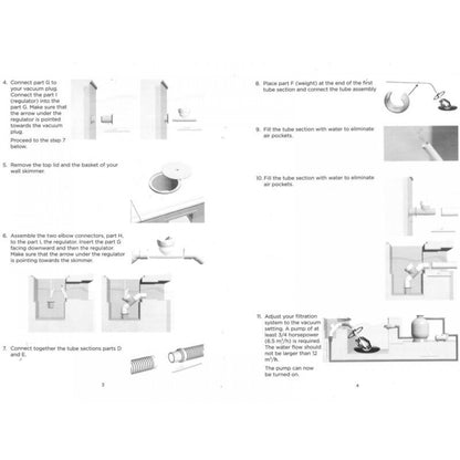 Automatic Pool Cleaner with 10m Hose
