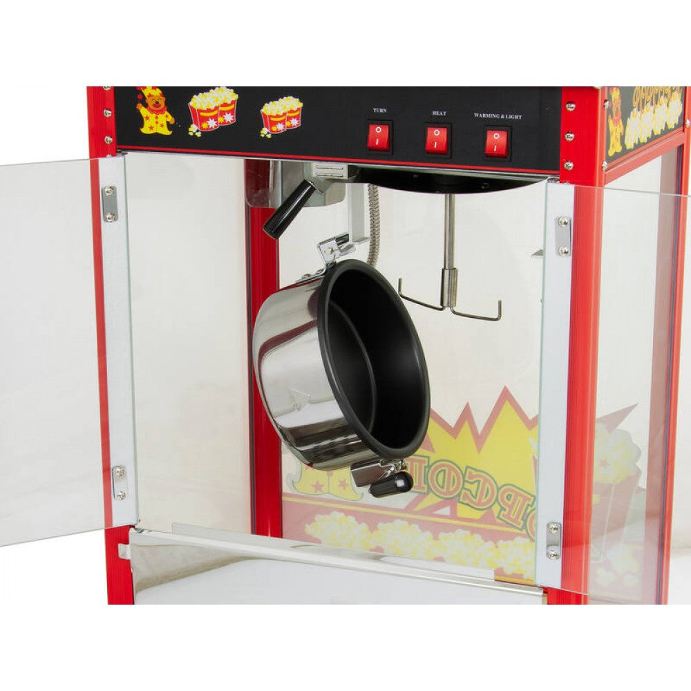 Commercial Popcorn Machine - 1.35kW - 2 Minute Cook Time