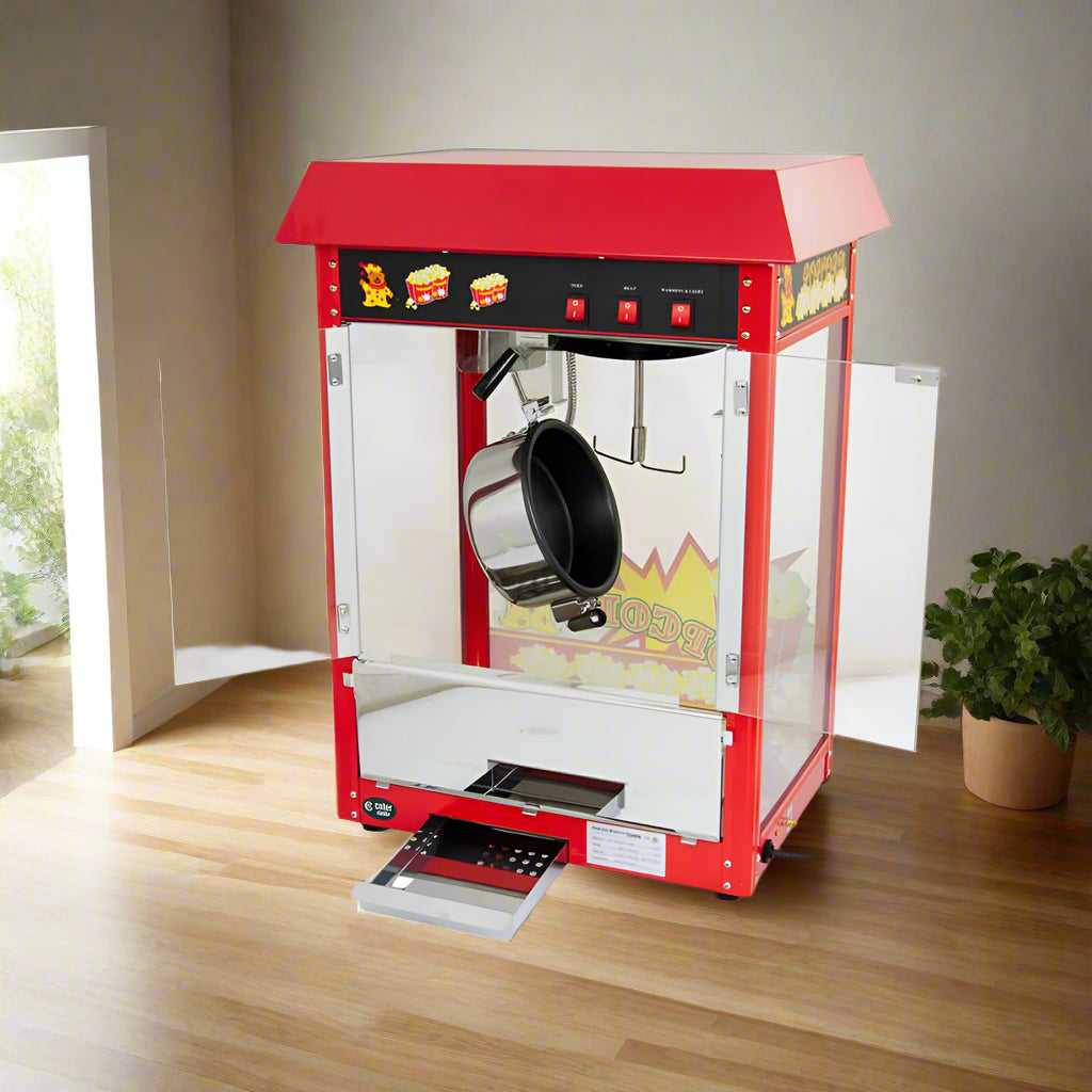 Commercial Popcorn Machine - 1.35kW - 2 Minute Cook Time