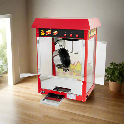 Commercial Popcorn Machine - 1.35kW - 2 Minute Cook Time