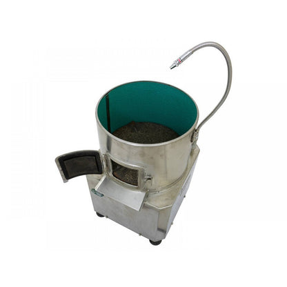 15kg Potato Peeling Machine - 750W Electric - Commercial Kitchen Drum Peeler