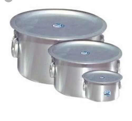 Aluminum Pots with Lids 29CM - 60CM Commercial/Domestic