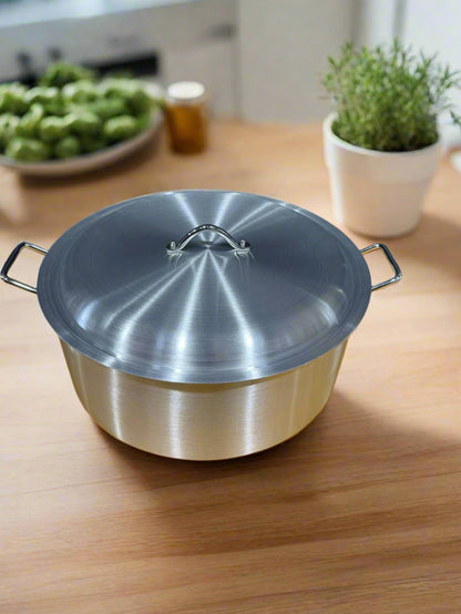 5 set Aluminum Stock Pot with Lid