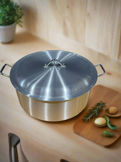 5 set Aluminum Stock Pot with Lid