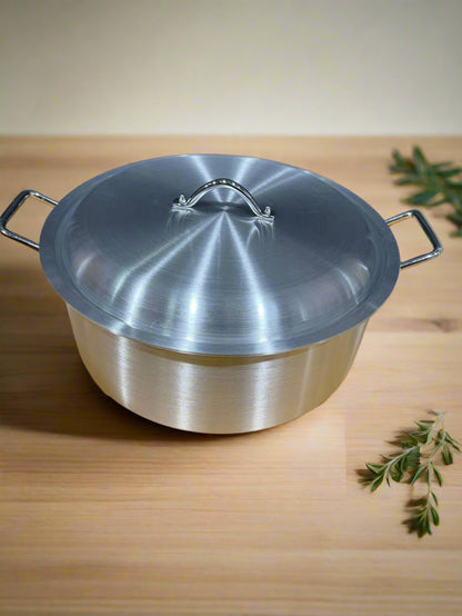 5 set Aluminum Stock Pot with Lid