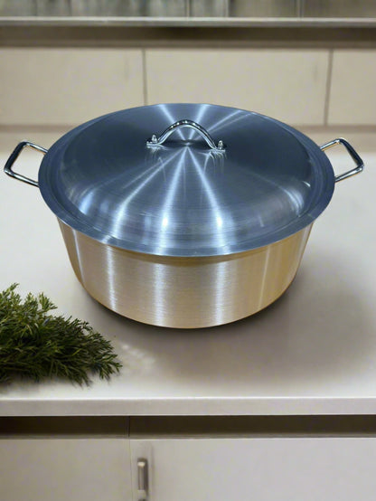 5 set Aluminum Stock Pot with Lid