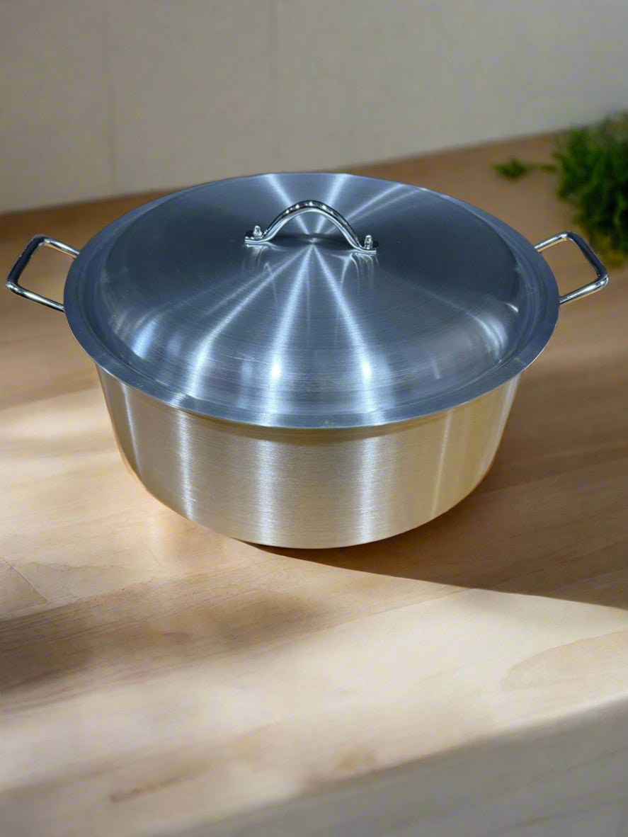 5 set Aluminum Stock Pot with Lid