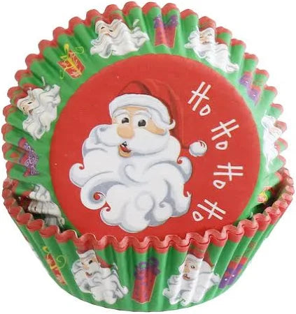 Christmas Cupcake Bases 50pk Assorted