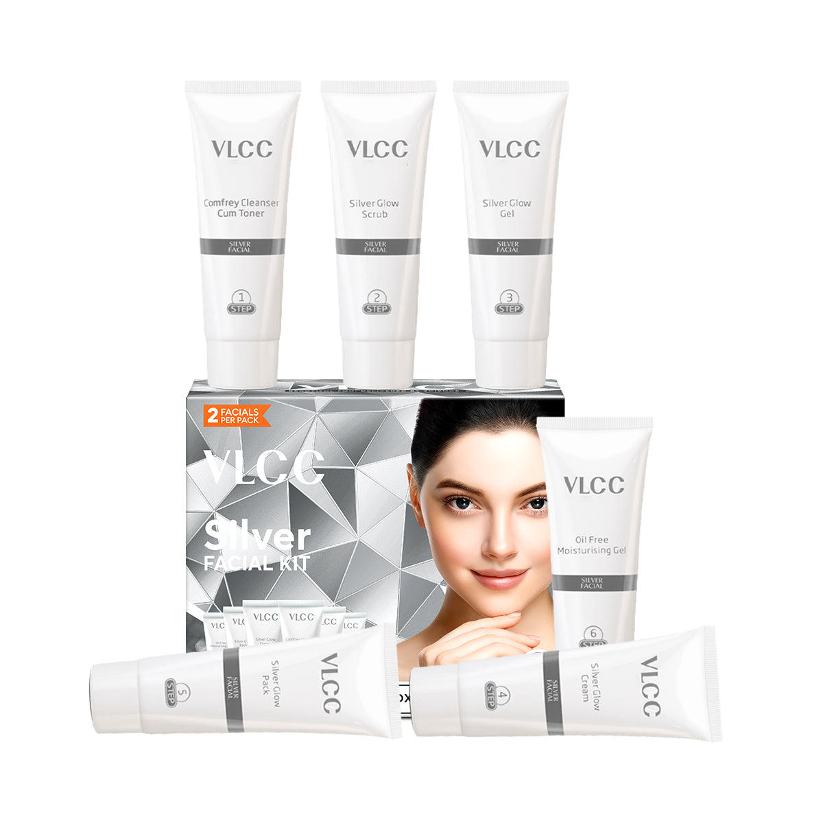 VLCC Silver Facial Kit 60G