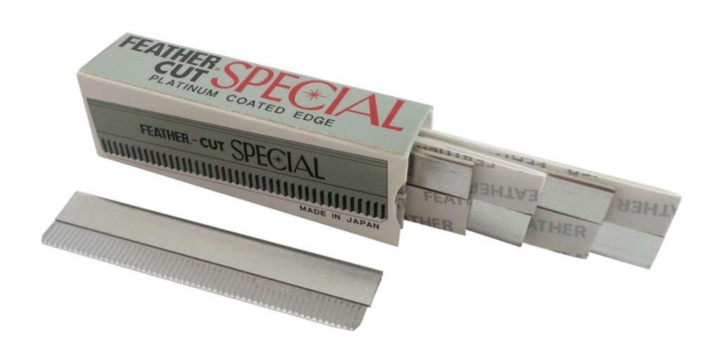 Feather Cut Barber Blade