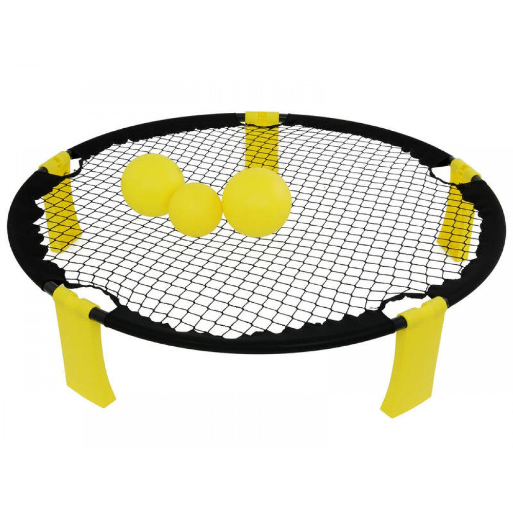 Beach Volleyball Round-Net Smash Ball Game Set
