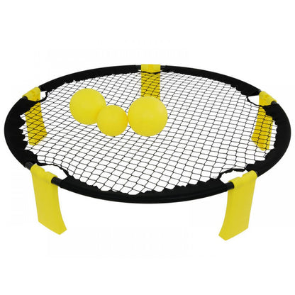 Beach Volleyball Round-Net Smash Ball Game Set