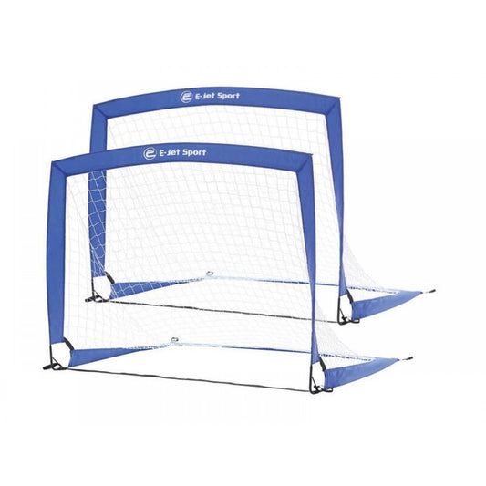 Rapid Soccer Goal - Set of 2 Portable Football Goals - 120cm x 90cm