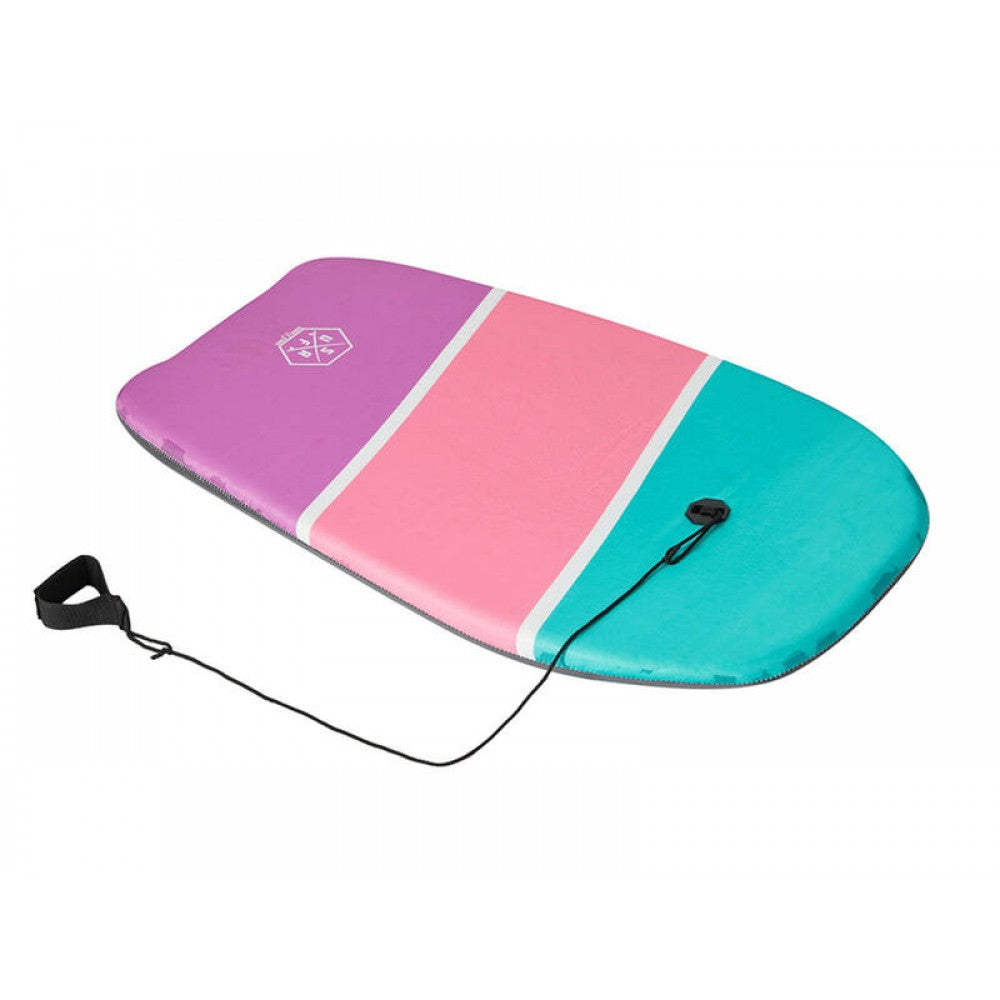 Body Board 83cm - Wave & Surf Boogie Boards - Pink, Green & Purple