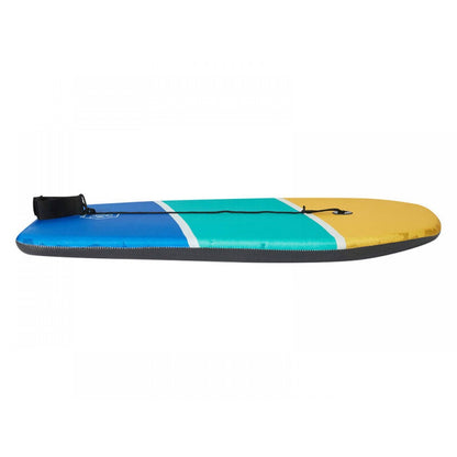 Body Board 83cm - Wave & Surf Boogie Boards - Blue, Green & Yellow
