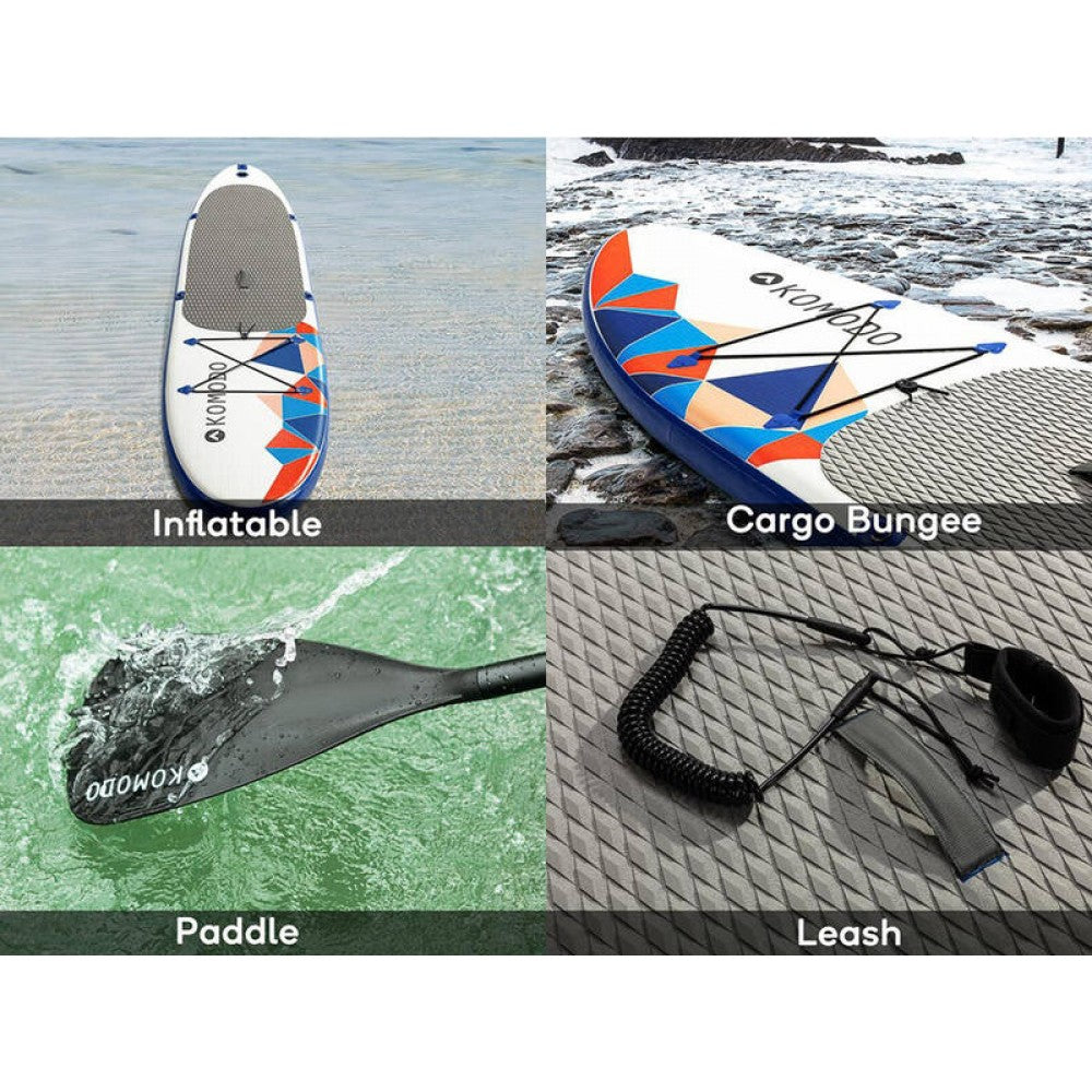 3.15m Inflatable Stand Up Paddle Board with Accessories - 10'4" SUP