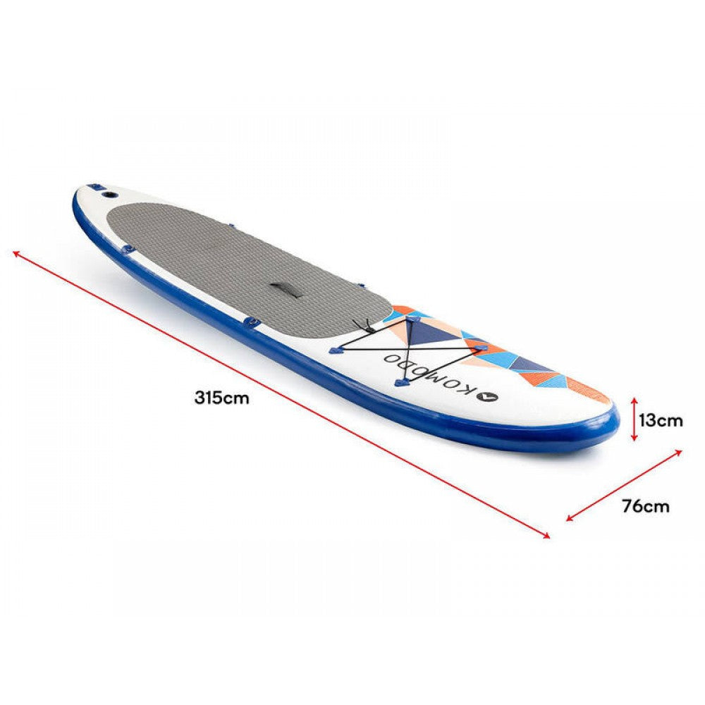 3.15m Inflatable Stand Up Paddle Board with Accessories - 10'4" SUP