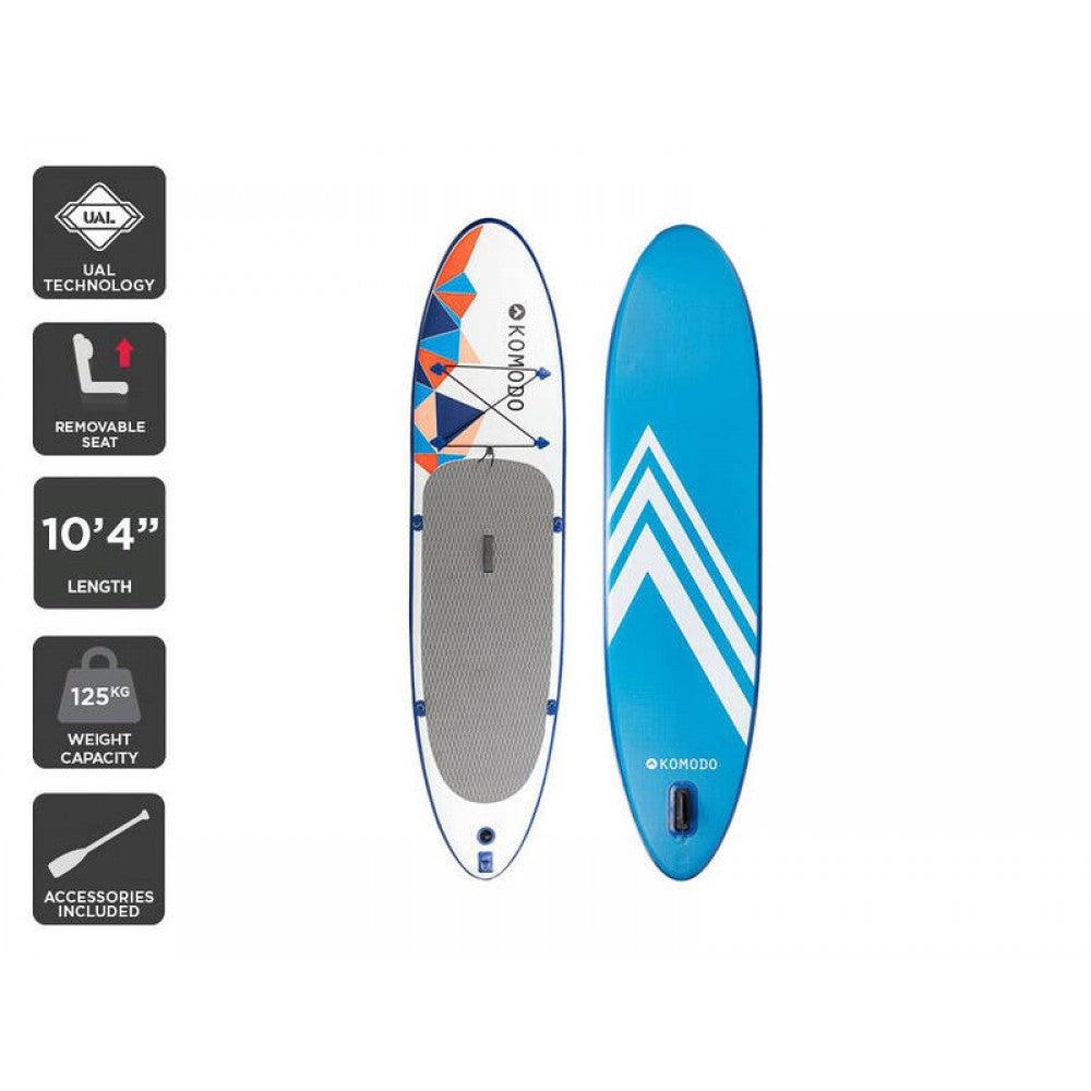 3.15m Inflatable Stand Up Paddle Board with Accessories - 10'4" SUP