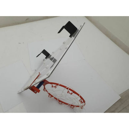 Basketball Hoop and 45cm x 30cm Backboard with Ball - Door Mounted