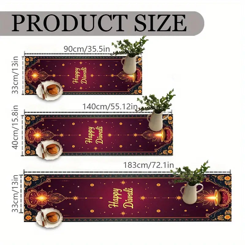1pc Diwali Table Runner