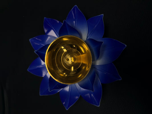 Lotus Flower Brass Jyot Diya