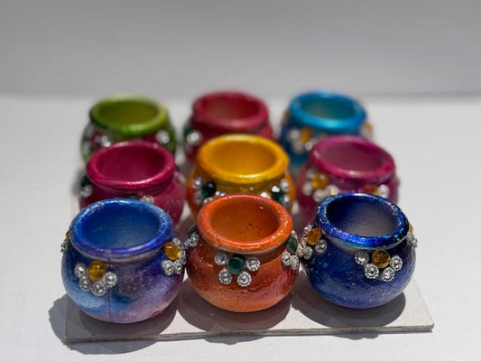 Matki Diya Set of 9