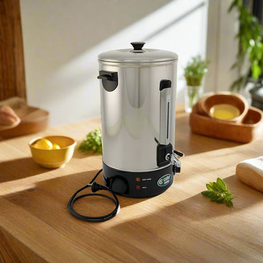 20L Hot Water Urn | 2kW Commercial Stainless Steel Kettle Boiler Urns