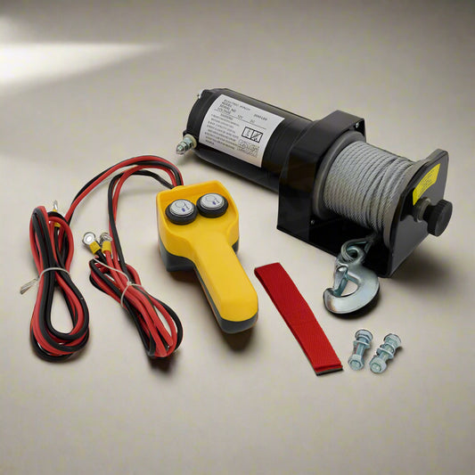 12V WINCH 2000Lb Self Recovery & Remote